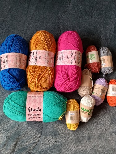 New bundle cotton acrylic - new,