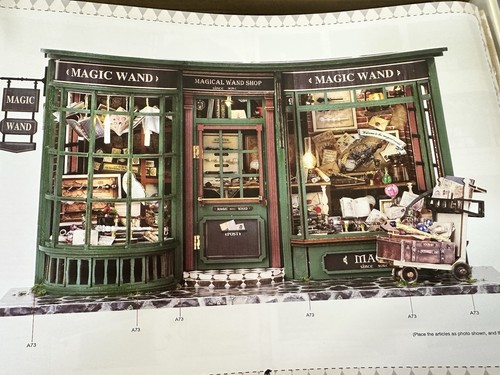 Large dolls house - dolls, magic