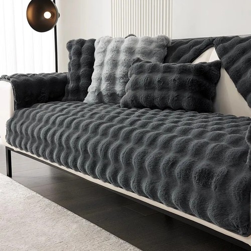 Thick imitation rabbit fur - imitation,