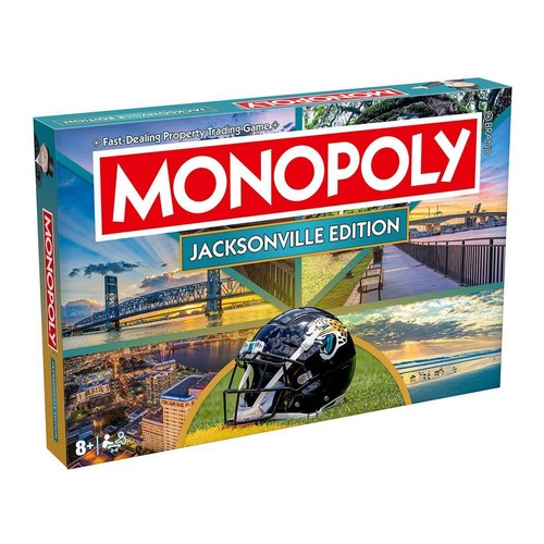 Monopoly jacksonville board - monopoly, fl