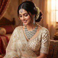 Bespoke Emerald Green Necklace