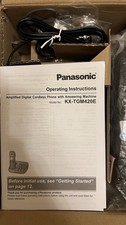 Panasonic KX-TGM420 Big Button Cordless Phone Answer Machine Loud