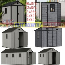 Large Plastic Shed 16x8 12x8