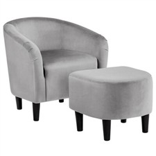Upholstered Contemporary Club