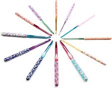The Quilted Bear Premium Soft Grip Floral Crochet Hooks - Various Sizes
