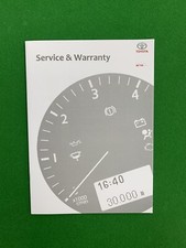 Toyota Aygo Service History Book Blank For All Models