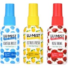 3 x 60ml Lu-Mist Toilet Bowl