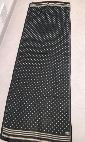 Viyella blue cream scarf - viyella,