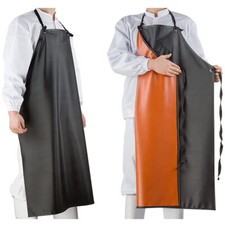 1X Strong Lightweight Waterproof Work Protective Apron PVC Nylon Heavy Duty UK
