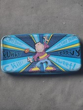 Vintage Retro Funky Stuff Pencil Case - Funky Cool Dude- Groovy - Metal-Good