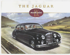 Jaguar Mark IX 1958-61 UK Market Foldout Sales Brochure Mk9 Nine