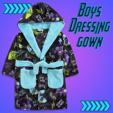 Kids Boys Dressing Gown Bath