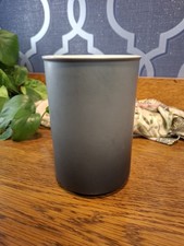 Grey Fading Vase Ceramic Home Decor Studio Living 16cm Tall 11cm Diameter