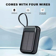 20000mAh Portable Solar Power