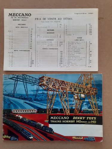 French meccano hornby - french,