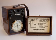 Vintage Time Interval Meter. Synclock by Everett Edgcumbe London Very Rare 40s?
