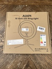 AIXPI 10-inch LED Ring Light with Tripod Stand