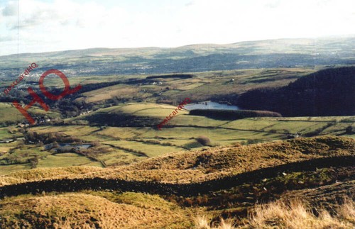 Picture postcard pendle hill - pendle,
