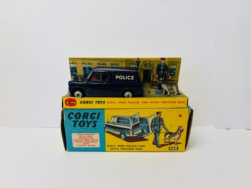 Corgi toys 448 bmc mini - mini, police