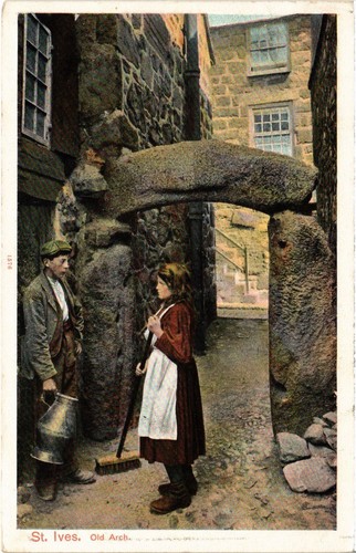Cornwall ives old arch - st.,
