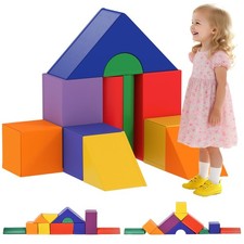 Homcom piece soft play - homcom, 11-piece