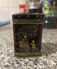 Vintage Small Chinese Tea Tin