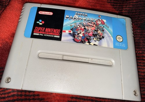 Super mario kart snes - mario,