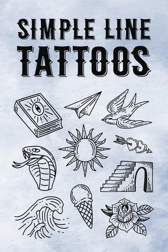 Simple line tattoos - line, 1000+