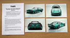 TWR 'Supercat' V12 Press Photographs + Release - Jaguar XJS