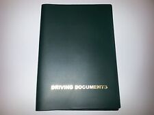 A5 dark green CAR DOCUMENT