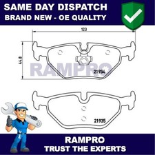 Rampro Rear Brake Pads Set