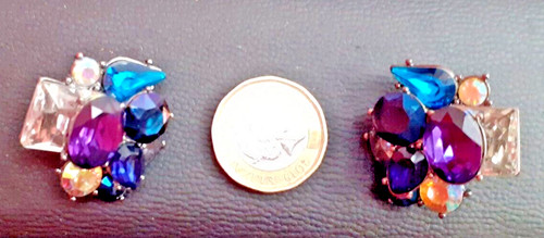 Purple cluster crystal sparkly - cluster,