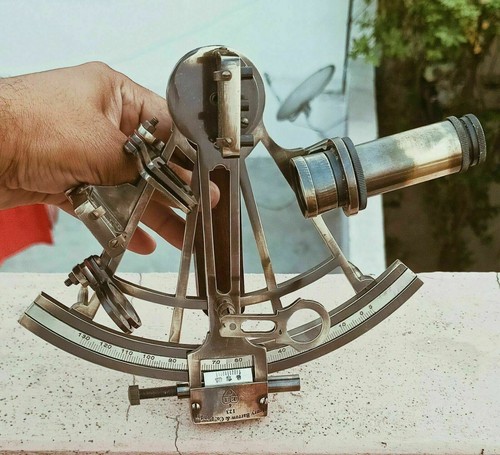 Brass antique nautical - 8",