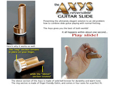 Shubb Reversible Guitar Slide