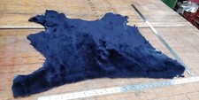 Navy Blue Genuine SheepSkin