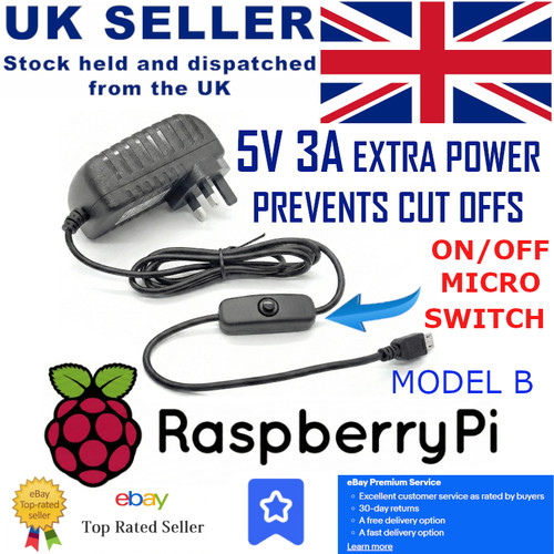 Raspberry model b - 3, micro