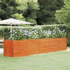 Large Raised Garden Bed Corten