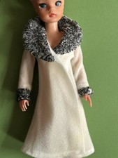 🧡 Vintage 1970s Sindy Doll, Tammy Doll Size COAT - VGC