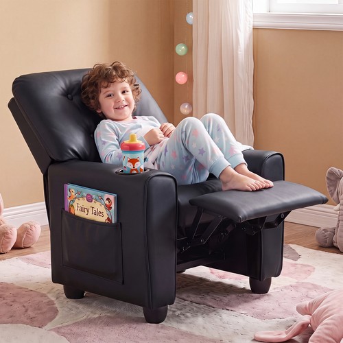 Kids recliner for ages pu - recliner,