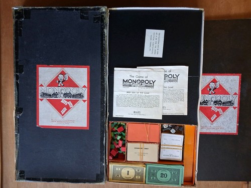 Complete 1936 monopoly - complete,