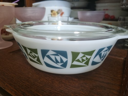 Vintage jaj pyrex checkers - vintage,