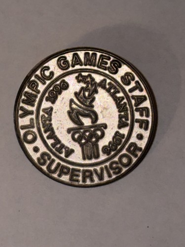 1996 olympic games staff pin - 1996,