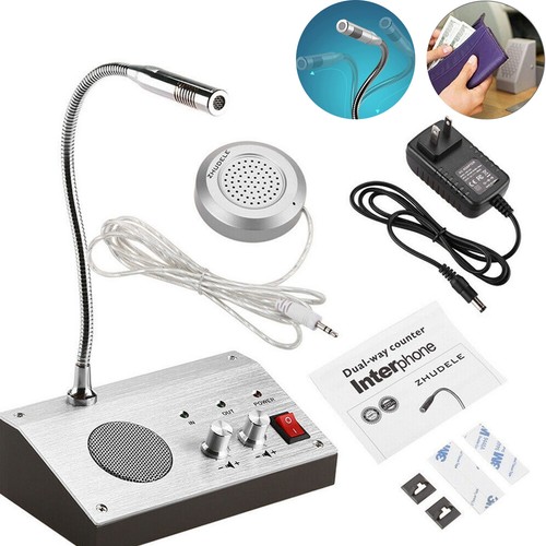 Window intercom system - window,