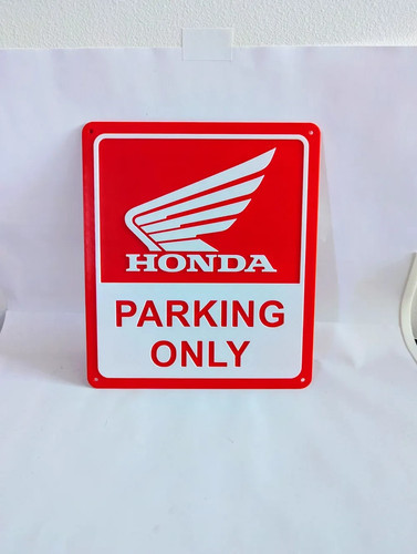 Honda motorcycles parking only - motorcycles,