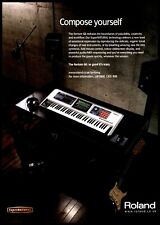 SOUND-ON-SOUND MAGAZINE ADVERT ROLAND FANTOM G6 KEYBOARD
