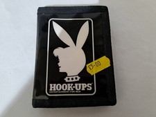 RARE NOS LATE 90'S HOOK UPS SKATEBOARD BUNNY GIRL TRI FOLD WALLET