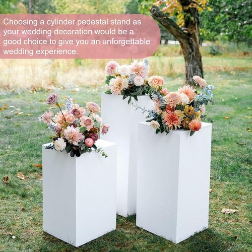 3pcs tall pedestal - pedestal, stands