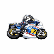 Gloss laminated sticker - sticker, of