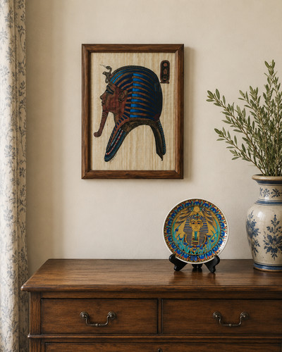 Tutankhamun egyptian papyrus - tutankhamun,
