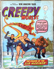 CREEPY WORLDS #34 (1966) First